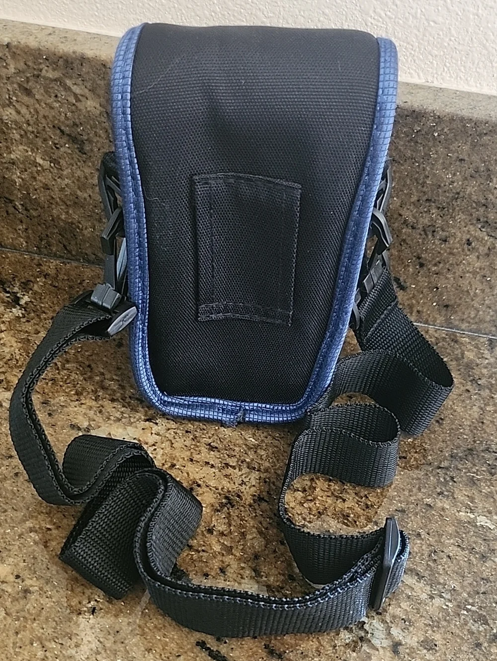 Digital Concepts Compact Camera Bag/Case Blue/Black Adjustable Shoulder Strap